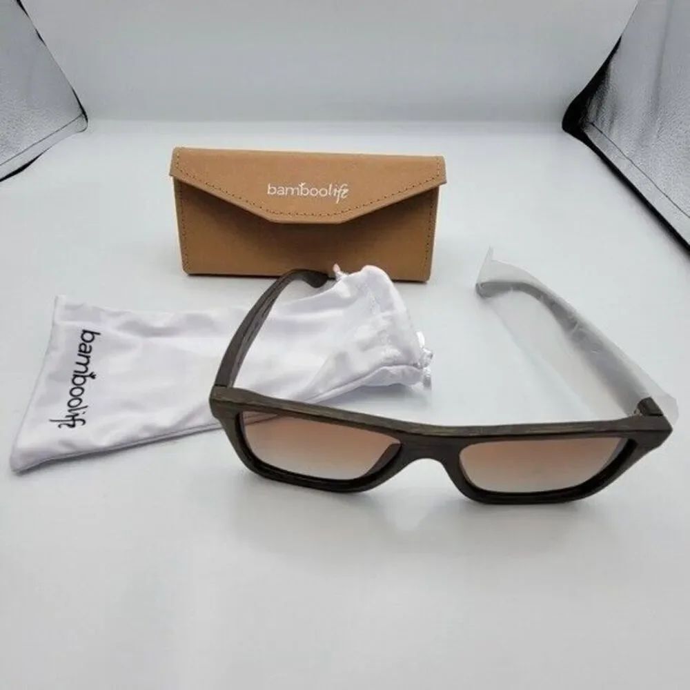 Bamboolife SAYULITA Sepia Sunglasses NEW